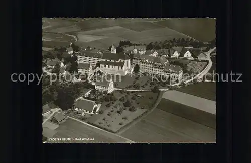 Reute Bad Waldsee Fliegeraufnahme Kloster Kat. Bad Waldsee