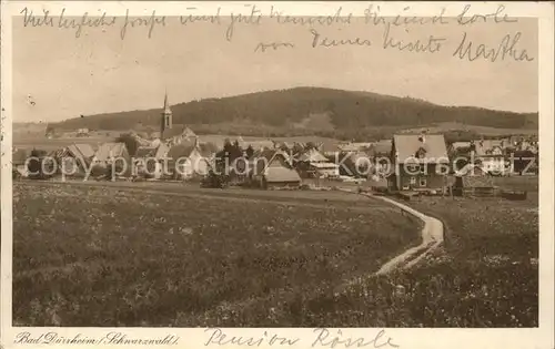 Bad Duerrheim Pension Roessle Kat. Bad Duerrheim