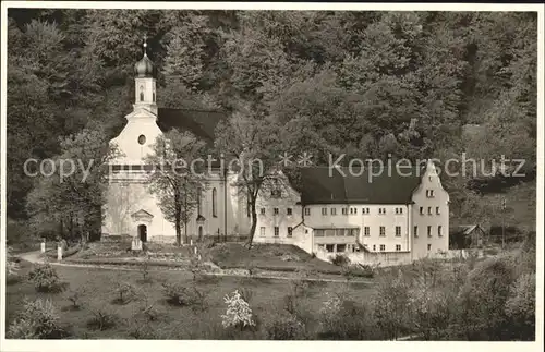 Deggingen Wallfahrtskirche und Kapuzinerkloster Ave Maria Kat. Deggingen