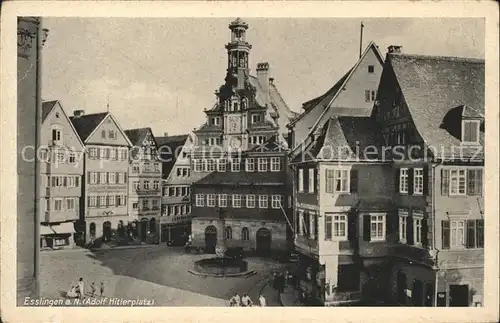 Esslingen Neckar AH Platz Kat. Esslingen am Neckar