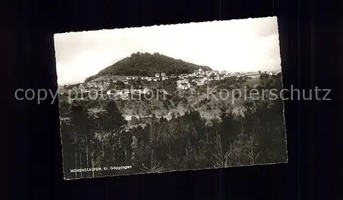 Hohenstaufen Panorama Kat. Goeppingen