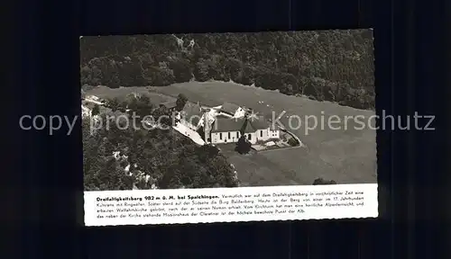 Spaichingen Claretiner Missionshaus Dreifaltigkeitsberg Fliegeraufnahme Kat. Spaichingen