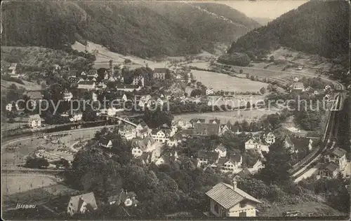 Hirsau Ortsansicht Kat. Calw