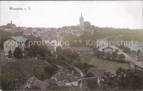 Bad Wimpfen Ortsblick Kat. Bad Wimpfen