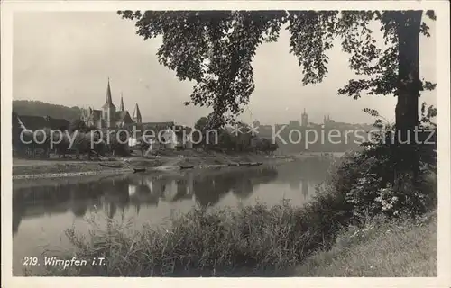 Bad Wimpfen Teilansicht Kat. Bad Wimpfen