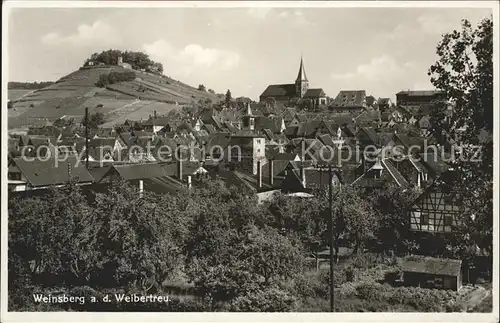 Weinsberg Teilansicht Kat. Weinsberg