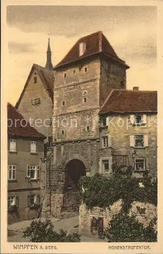 Bad Wimpfen Hohenstaufentor Kat. Bad Wimpfen