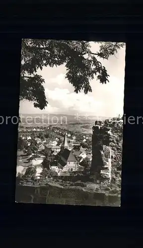 Weinsberg Blick von der Weibertreu Kat. Weinsberg