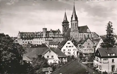 oehringen Hohenlohe Schloss und Kirche / oehringen /Hohenlohekreis LKR