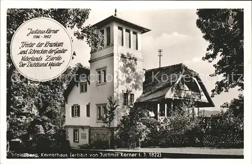 Weinsberg Kernerhaus Kat. Weinsberg