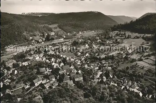 Bad Liebenzell Fliegeraufnahme Kat. Bad Liebenzell