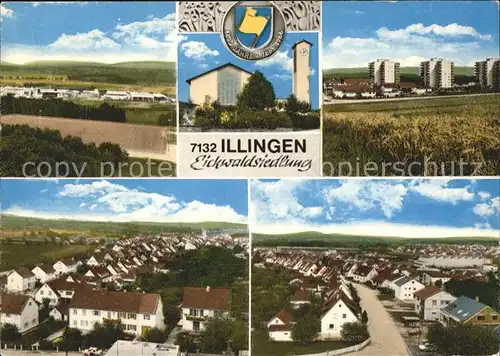 Illingen Wuerttemberg Eichwaldsiedlung Kat. Illingen