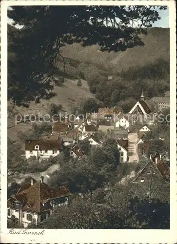 Bad Teinach Zavelstein Teilansicht Kat. Bad Teinach Zavelstein