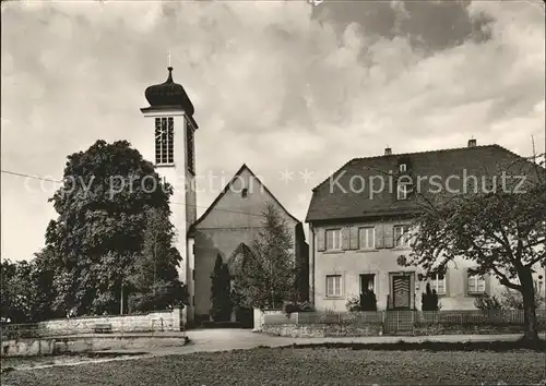 Hoechstberg Gundelsheim Kath Pfarrkirche Kat. Gundelsheim