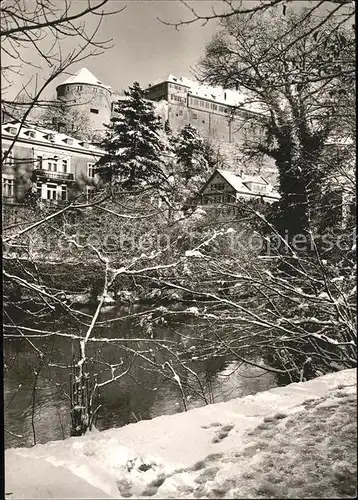 Tuebingen Schloss im Winter Kat. Tuebingen