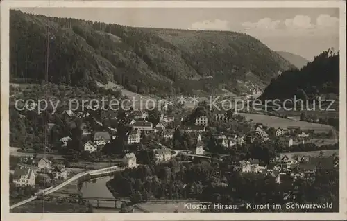 Hirsau Kloster Ortsblick Kat. Calw