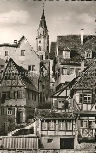 Schwaebisch Hall Kirchgasse Altstadt Kat. Schwaebisch Hall