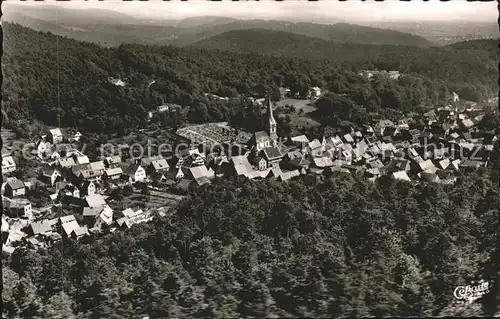 Doerrenbach Fliegeraufnahme Sommerfrische Kat. Bad Bergzabern