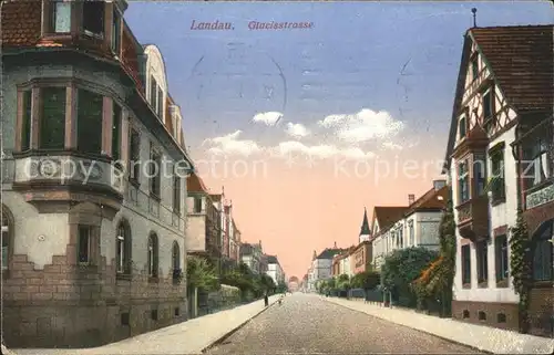 Landau Pfalz Glacisstrasse Kat. Landau in der Pfalz