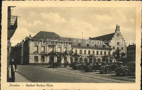 Landau Pfalz Herbert Norkus Platz Kat. Landau in der Pfalz