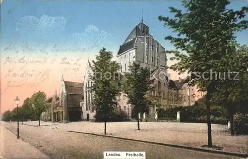 Landau Pfalz Festhalle Kat. Landau in der Pfalz