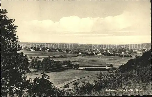 Morbach Hunsrueck Panorama Luftkurort Kat. Morbach