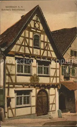 Marbach Neckar Schillers Geburtshaus Kat. Marbach am Neckar
