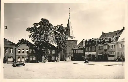 Luetjenburg Holstein Markt und Kirche Kat. Luetjenburg