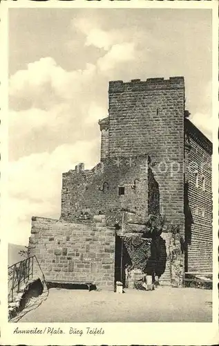 Annweiler Trifels Burg Ruine Kat. Annweiler am Trifels