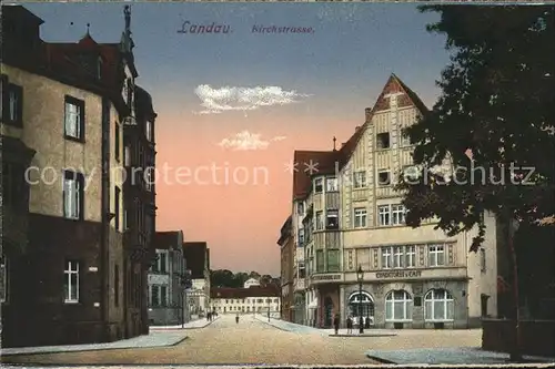 Landau Pfalz Kirchstrasse Kat. Landau in der Pfalz