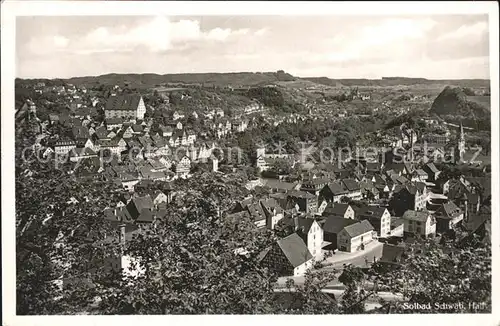 Schwaebisch Hall Gesamtansicht Solbad Kat. Schwaebisch Hall