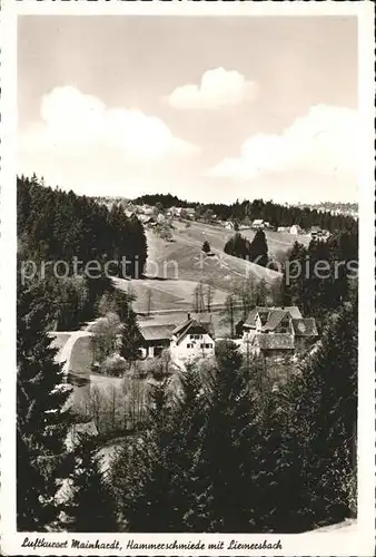 Mainhardt Hammerschmiede mit Liemersbach Kat. Mainhardt