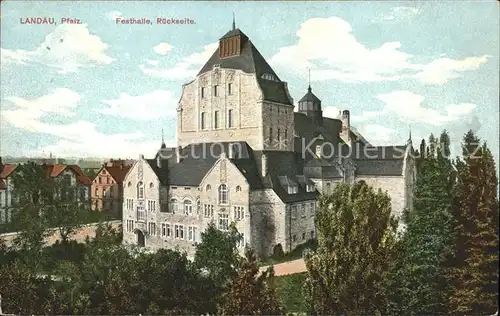 Landau Pfalz Festhalle Kat. Landau in der Pfalz