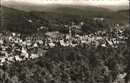 Doerrenbach Fliegeraufnahme Sommerfrische Kat. Bad Bergzabern