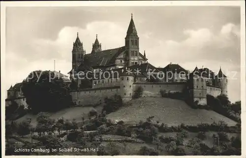 Steinbach Schwaebisch Hall Schloss Comburg ehemaliges Benediktinerkloster Kat. Schwaebisch Hall