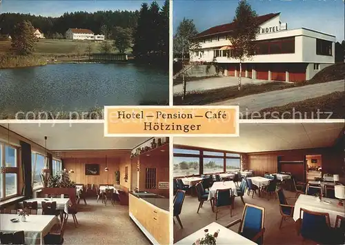 Gschwend Gaildorf Hotel Pension Cafe Hoetzinger Badesee Hoehenluftkurort Kat. Gschwend