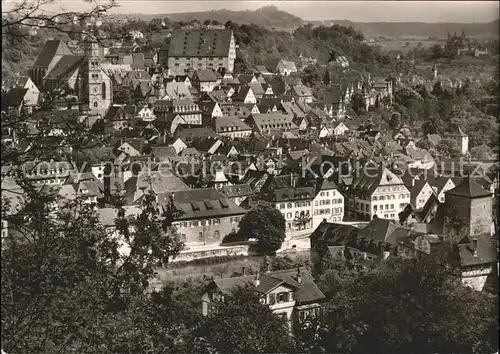 Schwaebisch Hall Mittelalterlicher Stadtkern Michaeliskirche Grosskomburg Kat. Schwaebisch Hall