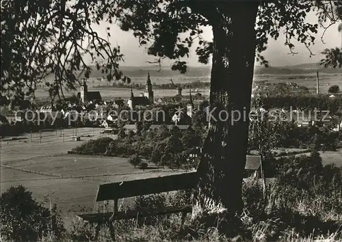 Crailsheim Blick vom Waldrand Kat. Crailsheim