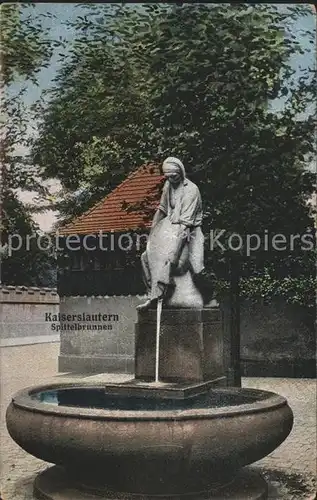 Kaiserslautern Spittelbrunnen Skulptur Kat. Kaiserslautern