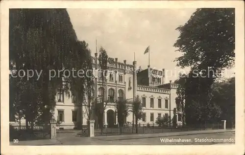 Wilhelmshaven Stationskommando Kat. Wilhelmshaven