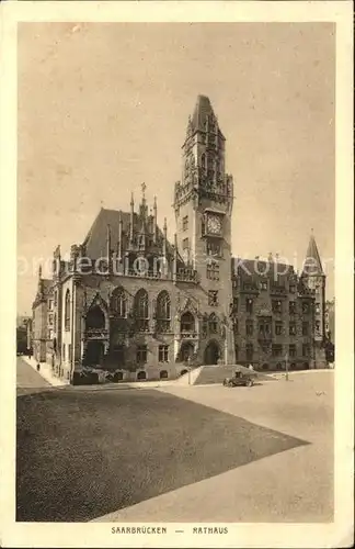 Saarbruecken Rathaus Kat. Saarbruecken