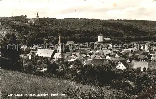 Laudenbach Wuerttemberg Bergkirche Kat. Weikersheim