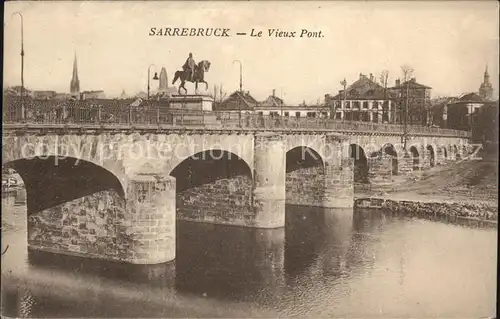 Saarbruecken Le Vieux Pont Kat. Saarbruecken