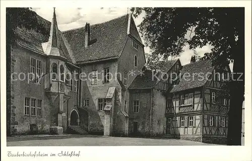 Tauberbischofsheim Schlosshof Kat. Tauberbischofsheim