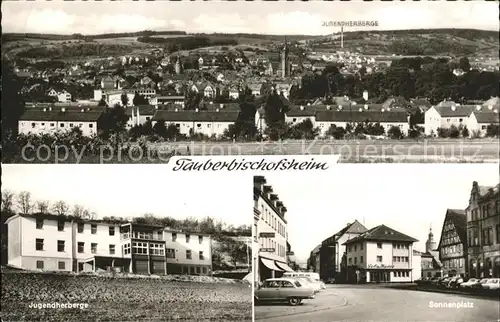 Tauberbischofsheim Gesamt Jugendherberge Sonnenplatz Kat. Tauberbischofsheim