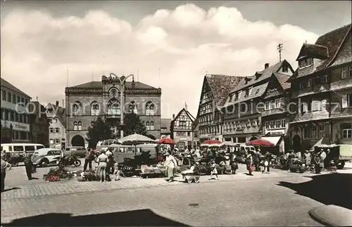 Tauberbischofsheim Marktplatz Kat. Tauberbischofsheim