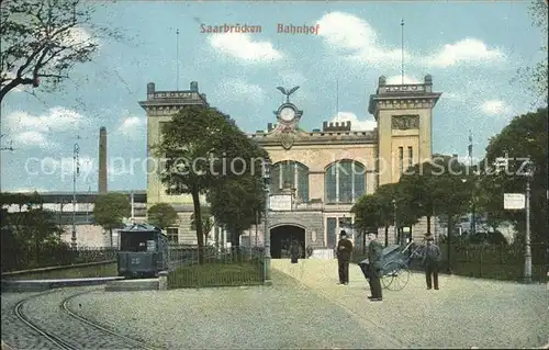Saarbruecken Bahnhof Kat. Saarbruecken
