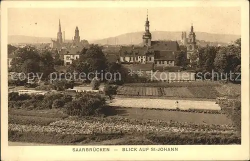 St Johann Saarbruecken Kirche Kat. Saarbruecken