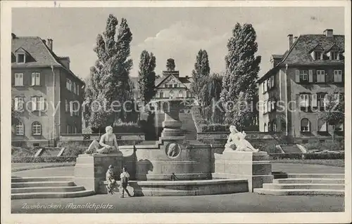 Zweibruecken Mannlichplatz Kat. Zweibruecken