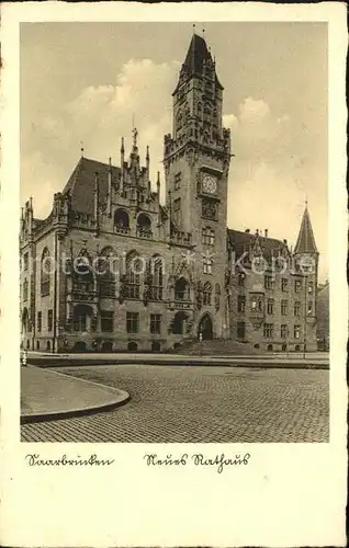 Saarbruecken Neues Rathaus Kat. Saarbruecken